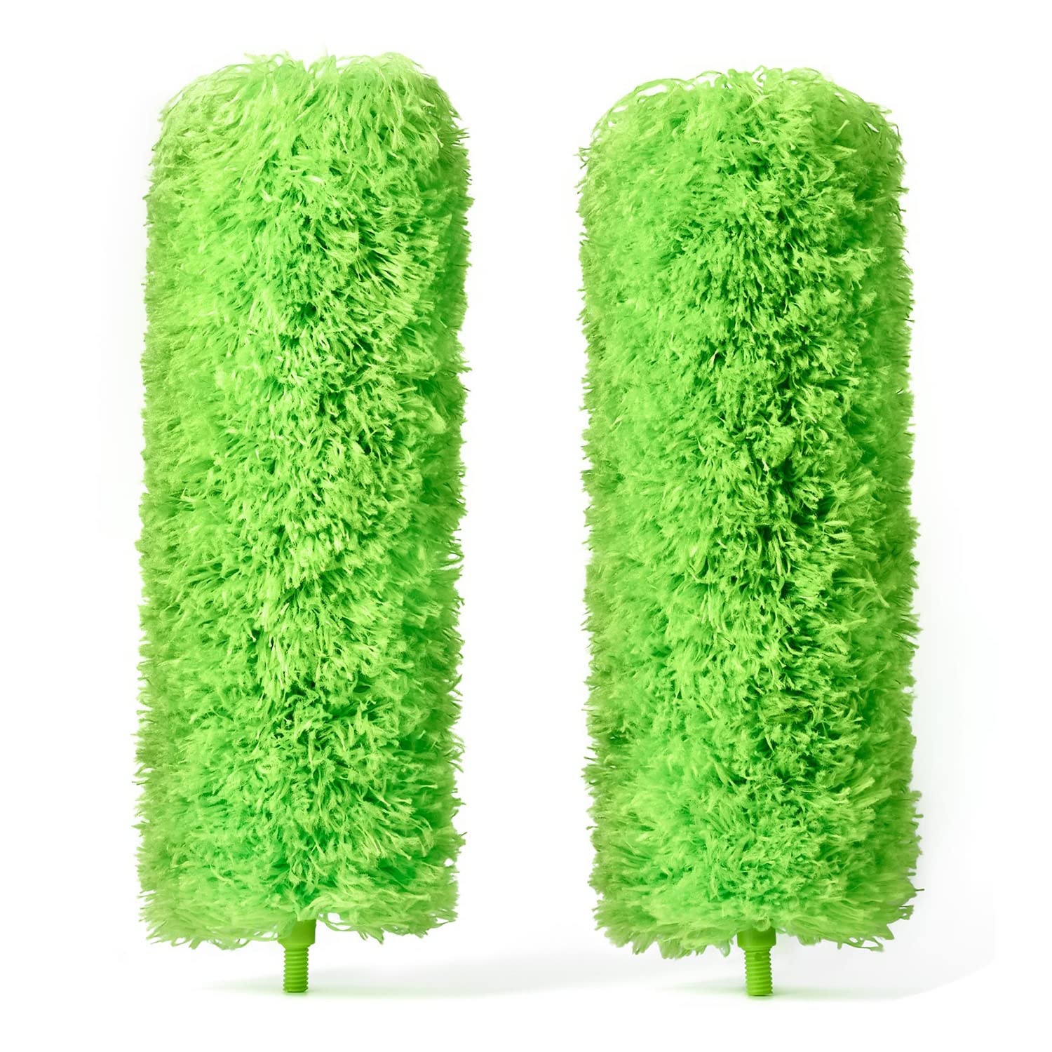 Extendable Microfiber Feather Duster, Feather Dusters for Cleaning, Ceiling Fan Dust and Cobweb Cleaner - Electrostatic Bendable Head - up to 55 Inch