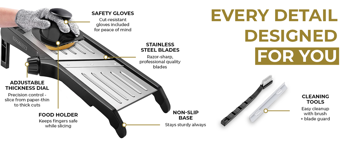 Gramercy Mandoline LITE Compact Slicer - Custom Image