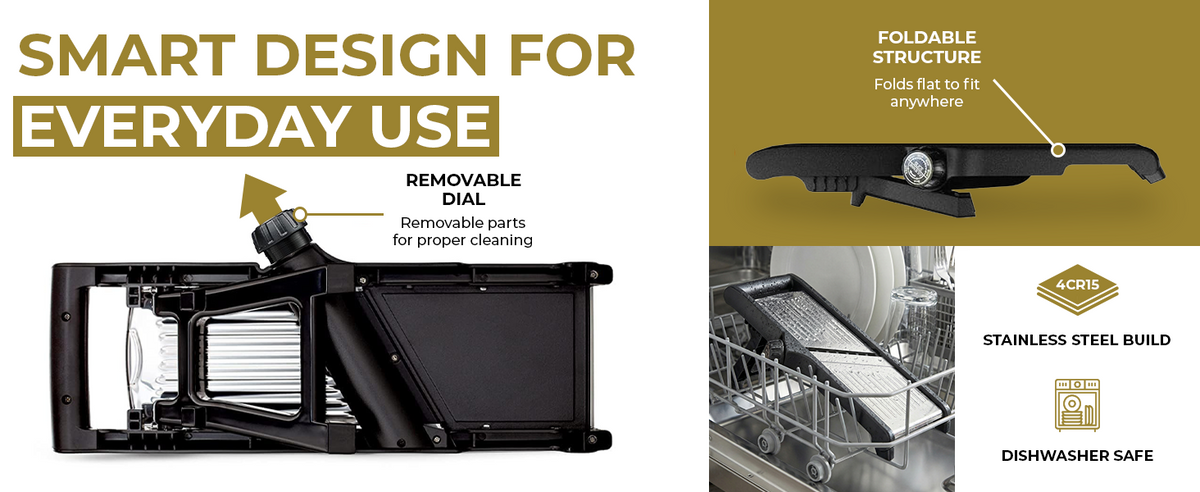 Gramercy Mandoline LITE Compact Slicer - Custom Image