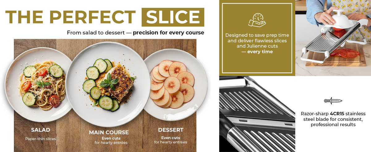 Gramercy Mandoline PRO Adjustable Slicer - Custom Image